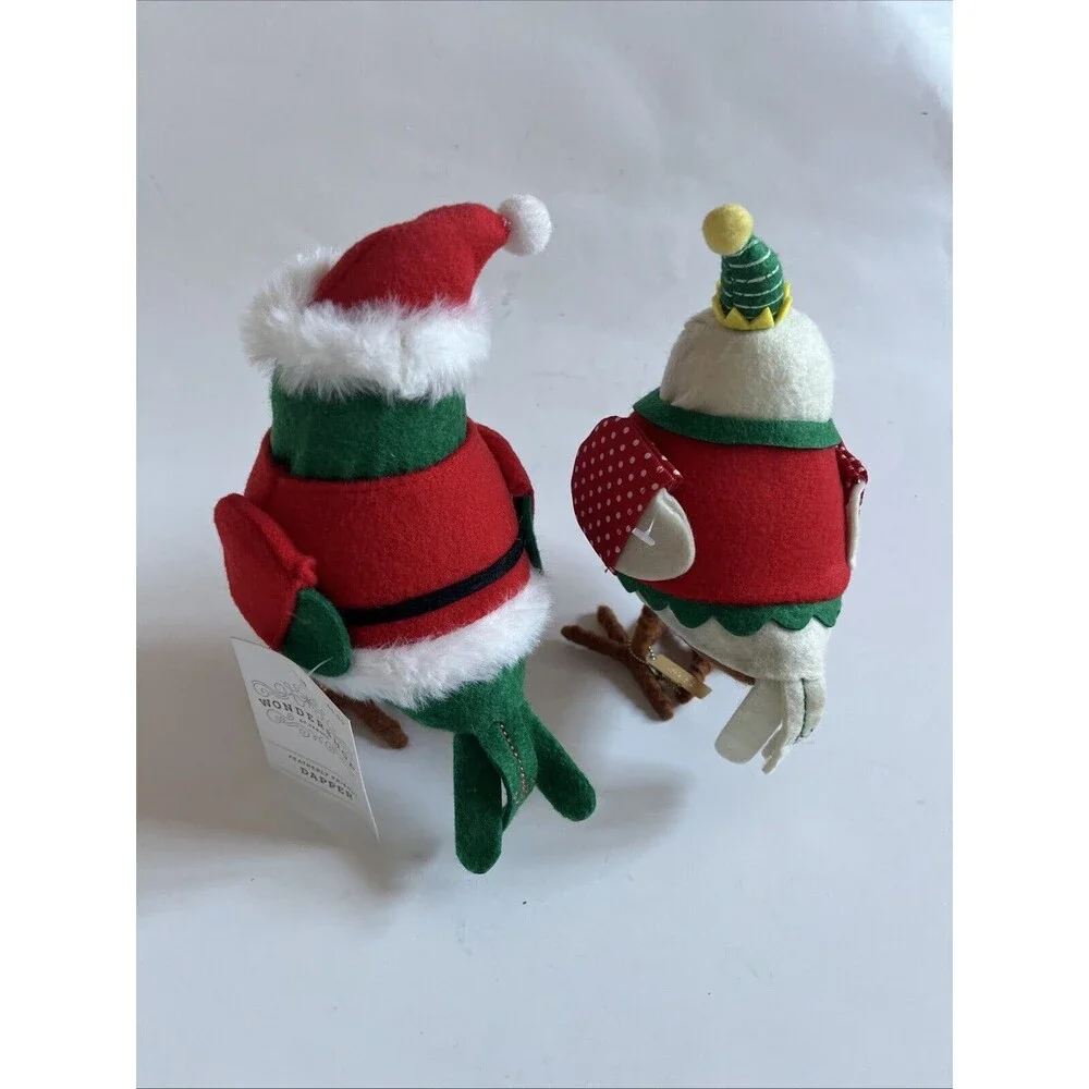 New NWT Target Wondershop Bird Dapper Bauble 2023 Christmas Set 2